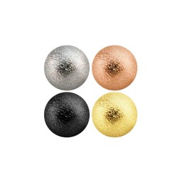 Zeige Details für Piercing Verschluss Kugel Stahl mit Diamant Optik in vier Farben Bild von Piercing Verschluss Kugel Stahl mit Diamant Optik in vier Farben