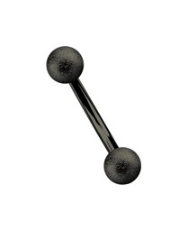 Zeige Details für Intimpiercing Banane Stahl schwarz 1,2 mm mit 3 mm Kugeln in Diamant Optik Bild von Intimpiercing Banane Stahl schwarz 1,2 mm mit 3 mm Kugeln in Diamant Optik