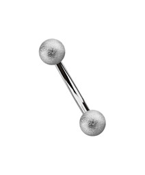 Zeige Details für Intimpiercing Banane 316l Stahl 1,2 mm mit 3 mm Kugeln in Diamant Optik Bild von Intimpiercing Banane 316l Stahl 1,2 mm mit 3 mm Kugeln in Diamant Optik
