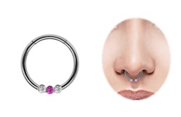 Zeige Details für Piercing Smooth Segment Ring Clicker 316l Stahl mit 3 Steinen in 1,2 mm Bild von Piercing Smooth Segment Ring Clicker 316l Stahl mit 3 Steinen in 1,2 mm