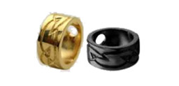 Zeige Details für Piercing Kugel Schild Tribal aus Stahl 316L für max. 1,6 mm Stäbe Bild von Piercing Kugel Schild Tribal aus Stahl 316L für max. 1,6 mm Stäbe