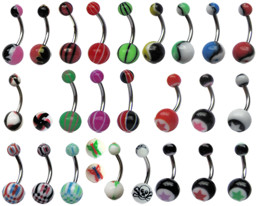 Zeige Details für Piercing Bananen 10er Set aus Acryl mit gebogenem Stahl Stab Bild von Piercing Bananen 10er Set aus Acryl mit gebogenem Stahl Stab