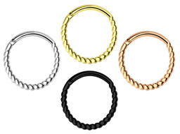 Zeige Details für Piercing Smooth Segment Ring Clicker aus 316l Stahl, gedreht Bild von Piercing Smooth Segment Ring Clicker aus 316l Stahl, gedreht