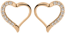 Zeige Details für Piercing Smooth Segment Ring Clicker rosegold, Herz mit Steinen in 1,2 mm Bild von Piercing Smooth Segment Ring Clicker rosegold, Herz mit Steinen in 1,2 mm