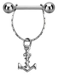 Zeige Details für Brustwarzenpiercing Schmuck Stahl Kette mit Anker in 1,6 x 12-16 mm Bild von Brustwarzenpiercing Schmuck Stahl Kette mit Anker in 1,6 x 12-16 mm