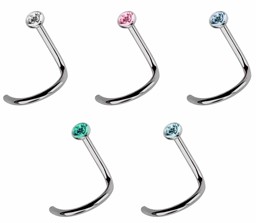 Zeige Details für Titan Nasenpiercing Set, 5 Stecker 2,0 mm, verschiedenen Farben Bild von Titan Nasenpiercing Set, 5 Stecker 2,0 mm, verschiedenen Farben
