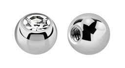 Zeige Details für Titan Piercing Kugel 1,6 x 6 mm mit gefaßtem Zirkonia, farbig 180° Bild von Titan Piercing Kugel 1,6 x 6 mm mit gefaßtem Zirkonia, farbig 180°