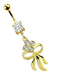 Zeige Details für Bauchnabel Piercing Banane, 8 mm Stein und Schleife mit vier Steinen Bild von Bauchnabel Piercing Banane, 8 mm Stein und Schleife mit vier Steinen