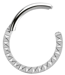 Zeige Details für Piercing Smooth Segment Ring Clicker 316l Stahl mit Diamantschliff Bild von Piercing Smooth Segment Ring Clicker 316l Stahl mit Diamantschliff