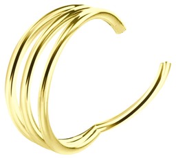 Zeige Details für Piercing Schmuck Segment Clicker 3er-Ring 316l Stahl Gold 1,2 mm Bild von Piercing Schmuck Segment Clicker 3er-Ring 316l Stahl Gold 1,2 mm