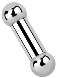 Zeige Details für Piercing Stab in 8,0 x 16, 19 mm + 1,6 mm Gewinde und 10 mm Kugeln Bild von Piercing Stab in 8,0 x 16, 19 mm + 1,6 mm Gewinde und 10 mm Kugeln