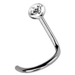 Zeige Details für Titan Nasenstecker Spirale, gefaßter Stein in 3,0 mm, Stab in 1,0 mm Bild von Titan Nasenstecker Spirale, gefaßter Stein in 3,0 mm, Stab in 1,0 mm