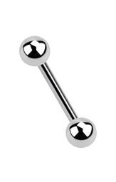 Zeige Details für Titan Piercingschmuck Stab in 1,2 x 5-12 mm + 2 Titan Kugeln Bild von Titan Piercingschmuck Stab in 1,2 x 5-12 mm + 2 Titan Kugeln