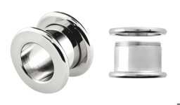Zeige Details für Piercingschmuck Stahl Flesh Tunnel mit Außengewinde 18-20 mm Ø Bild von Piercingschmuck Stahl Flesh Tunnel mit Außengewinde 18-20 mm Ø