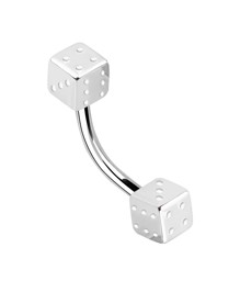 Zeige Details für Titan Piercing Banane in 1,2 x 6-14 mm + 2 Stahl Würfel Bild von Titan Piercing Banane in 1,2 x 6-14 mm + 2 Stahl Würfel