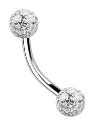 Zeige Details für Intimpiercing Schmuck Titan Banane 1,6 x 6-14 mm + Epoxy Kugeln Bild von Intimpiercing Schmuck Titan Banane 1,6 x 6-14 mm + Epoxy Kugeln