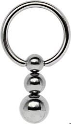Zeige Details für Intimpiercing Titan Klemm Intimring Dreier-Klemmkugel in 4/5/6 mm Bild von Intimpiercing Titan Klemm Intimring Dreier-Klemmkugel in 4/5/6 mm