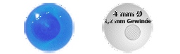 Zeige Details für UV Piercing Gewindekugel 1,2 x 4 mm, Leuchtkugeln einfarbig Bild von UV Piercing Gewindekugel 1,2 x 4 mm, Leuchtkugeln einfarbig
