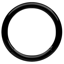 Zeige Details für Piercing Schmuck Smooth Segmentring Stahl PVD schwarz in 3,0 mm Bild von Piercing Schmuck Smooth Segmentring Stahl PVD schwarz in 3,0 mm