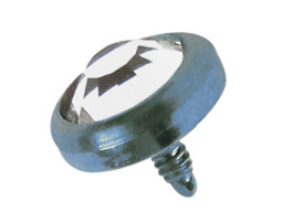 Zeige Details für Oberflächen Piercing Dermal Anchor Aufsatz blau eloxiert Bild von Oberflächen Piercing Dermal Anchor Aufsatz blau eloxiert