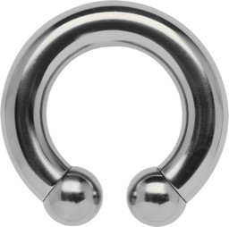 Zeige Details für Intimpiercing Titan CBR Circular Barbell in 8,0 x 16, 22 mm + Kugeln Bild von Intimpiercing Titan CBR Circular Barbell in 8,0 x 16, 22 mm + Kugeln