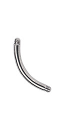 Zeige Details für Titan Piercing Banane, gebogener Stab in 1,2 x 5-14 mm Bild von Titan Piercing Banane, gebogener Stab in 1,2 x 5-14 mm