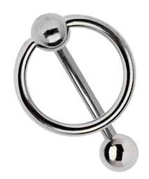Zeige Details für Piercing gebogener Stab Titan 5mm Schraub Klemmkugel und Ring Bild von Piercing gebogener Stab Titan 5mm Schraub Klemmkugel und Ring