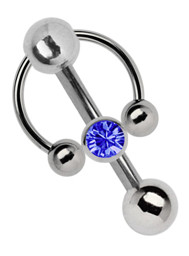 Zeige Details für Intimpiercing Titan Klitoris Banane 5 mm Lochkugel und CBR + Kugel Bild von Intimpiercing Titan Klitoris Banane 5 mm Lochkugel und CBR + Kugel