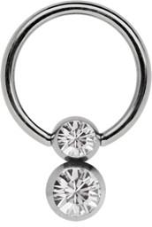Zeige Details für Intimschmuck Titan Klemm Intimring Doppel-Steinkugel in 5/6 mm Ø Bild von Intimschmuck Titan Klemm Intimring Doppel-Steinkugel in 5/6 mm Ø