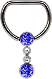 Zeige Details für D-Brustpiercing Ring Titan 1,6 mm mit Kette und 5 mm Stein Kugeln Bild von D-Brustpiercing Ring Titan 1,6 mm mit Kette und 5 mm Stein Kugeln