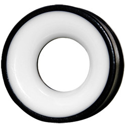Zeige Details für Ohr Piercing Schmuck Flesh Tunnel aus Holz, weiss in 14-18 mm Bild von Ohr Piercing Schmuck Flesh Tunnel aus Holz, weiss in 14-18 mm