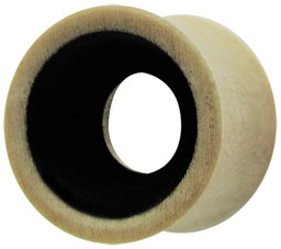 Zeige Details für Ohrpiercing Schmuck Holz Flesh Tunnel mit Inlay in schwarz, 4-12 mm Bild von Ohrpiercing Schmuck Holz Flesh Tunnel mit Inlay in schwarz, 4-12 mm
