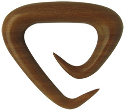 Zeige Details für Ohr Piercing Schmuck Dehn Triangel, Expander aus Holz in 2-10 mm Bild von Ohr Piercing Schmuck Dehn Triangel, Expander aus Holz in 2-10 mm