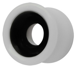 Zeige Details für Ohrpiercing Schmuck Acryl Flesh Tunnel mit Holzinlay 7-12 mm Bild von Ohrpiercing Schmuck Acryl Flesh Tunnel mit Holzinlay 7-12 mm