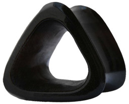Zeige Details für Horn Ohr Piercing Schmuck Flesh Tunnel als Dreieck in 8-12 mm Bild von Horn Ohr Piercing Schmuck Flesh Tunnel als Dreieck in 8-12 mm