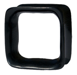 Zeige Details für Ohr Flesh Tunnel Piercing Schmuck aus Horn, Quadrat in 5-12 mm Bild von Ohr Flesh Tunnel Piercing Schmuck aus Horn, Quadrat in 5-12 mm