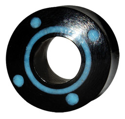 Zeige Details für Ohrpiercing Schmuck Flesh Tunnel aus Horn mit Rad in 6-12 mm Bild von Ohrpiercing Schmuck Flesh Tunnel aus Horn mit Rad in 6-12 mm
