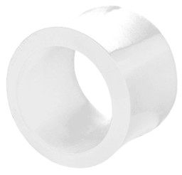 Zeige Details für Acryl Ohr Piercing Schmuck Flesh Tunnel weiss in 4-12 mm Bild von Acryl Ohr Piercing Schmuck Flesh Tunnel weiss in 4-12 mm