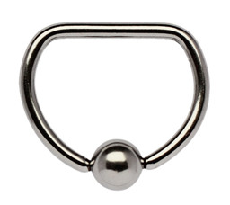 Zeige Details für Brustpiercing Schmuck D-Ring mit geradem Steg 1,6 x 14 mm Bild von Brustpiercing Schmuck D-Ring mit geradem Steg 1,6 x 14 mm