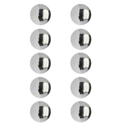 Zeige Details für Piercing Kugel Set 10 x Stahl Verschlusskugel in 1,6 x 3-6 mm Bild von Piercing Kugel Set 10 x Stahl Verschlusskugel in 1,6 x 3-6 mm
