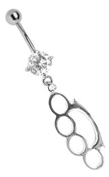 Zeige Details für Bauchnabel Piercing Schmuck Banane mit Stahl Schlagring Bild von Bauchnabel Piercing Schmuck Banane mit Stahl Schlagring