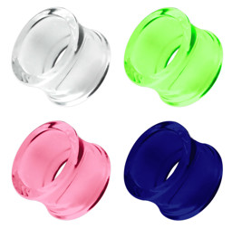 Zeige Details für Acryl Ohr Piercing Schmuck Eyelet Flesh Tunnel 6-16 mm Bild von Acryl Ohr Piercing Schmuck Eyelet Flesh Tunnel 6-16 mm
