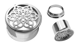Zeige Details für Ohr Piercing Schmuck Flesh Tunnel 316l Stahl, Mandala in 8-16 mm Bild von Ohr Piercing Schmuck Flesh Tunnel 316l Stahl, Mandala in 8-16 mm