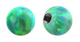 Zeige Details für Kunst Opal Verschluss Kugel, synthetischer Opal in 1,6 x 5 mm Bild von Kunst Opal Verschluss Kugel, synthetischer Opal in 1,6 x 5 mm