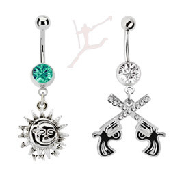 Zeige Produkte für Kategorie Bauchpiercing Anhänger Bild für Kategorie Bauchpiercing Anhänger