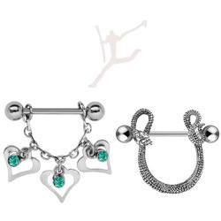 Zeige Produkte für Kategorie Brustpiercing Ketten Bügel Bild für Kategorie Brustpiercing Ketten Bügel
