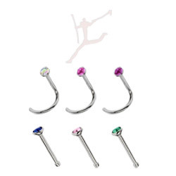 Zeige Produkte für Kategorie Titan Nasenpiercing Bild für Kategorie Titan Nasenpiercing