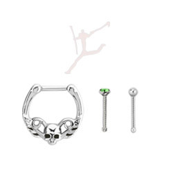 Zeige Produkte für Kategorie Stahl Nasenpiercing Bild für Kategorie Stahl Nasenpiercing