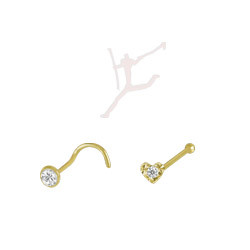 Zeige Produkte für Kategorie Gold Nasenstecker Bild für Kategorie Gold Nasenstecker