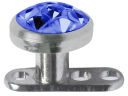 Zeige Details für Oberflächen Piercing Schmuck Dermal Anchor + Epoxy Aufsatz Bild von Oberflächen Piercing Schmuck Dermal Anchor + Epoxy Aufsatz
